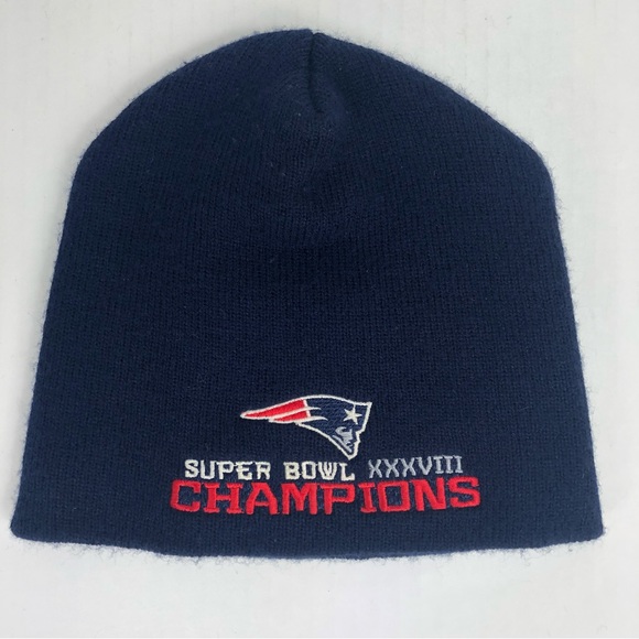 Other - Patriots Beanie Super Bowl XXXVIII Champions Hat